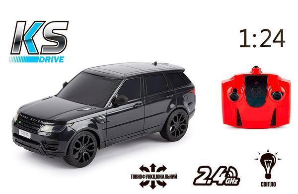 Уценка Машинка на радиоуправлении Range Rover Sport (1:24, 2.4 ГГц) KS Drive 124GRRB
