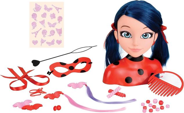 Кукла-манекен Ladybug (20 см) Леди Баг и Супер Кот S2 Deluxe Styling Head Miraculous 50247