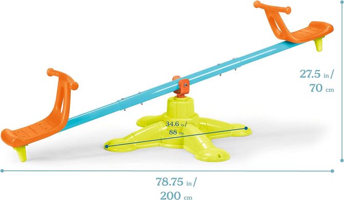 Двухместная детская качеля 2в1 Twister See Saw Feber 10243