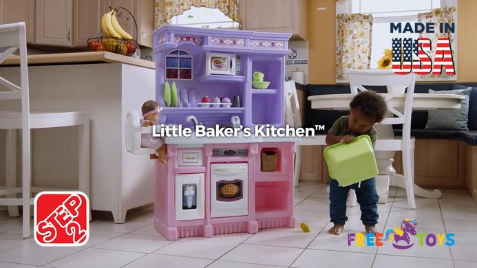 Детская интерактивная кухня Маленькая хозяйка Little Bakers Kitchen Step2 825100