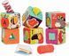Развивающие мягкие Кубики-Сортеры aBc Block Party B. Toys Battat BX1661Z
