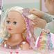 Голова манекен для створення зачісок Baby Born Pinplay Яскрава сестричка Zapf Creation 839379