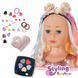 Голова манекен для створення зачісок Baby Born Pinplay Яскрава сестричка Zapf Creation 839379