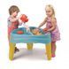Ігровий стіл-пісочниця 3в1 з кришкою та аксесуарами Feber Casual Play Table FEU14000