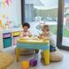Ігровий стіл-пісочниця 3в1 з кришкою та аксесуарами Feber Casual Play Table FEU14000