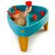 Ігровий стіл-пісочниця 3в1 з кришкою та аксесуарами Feber Casual Play Table FEU14000