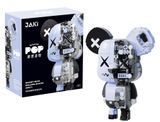 Конструктор JAKI Maker POP Magnet Bear серія Кіберпанк ведмедики Магнітний вайб JK6250-4 сірий