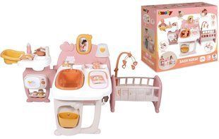 Великий ігровий центр Кiмната малюка Baby Nurse Smoby 7600220394 теракотова пудра