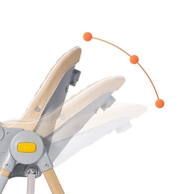 Стільчик для годування Lastree (2 в 1) Kinderkraft KHLAST00GRY0000 сірий
