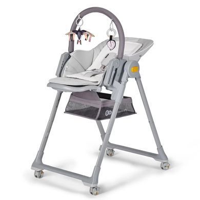 Стільчик для годування Lastree (2 в 1) Kinderkraft KHLAST00GRY0000 сірий