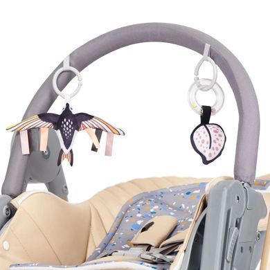 Стільчик для годування Lastree (2 в 1) Kinderkraft KHLAST00GRY0000 сірий