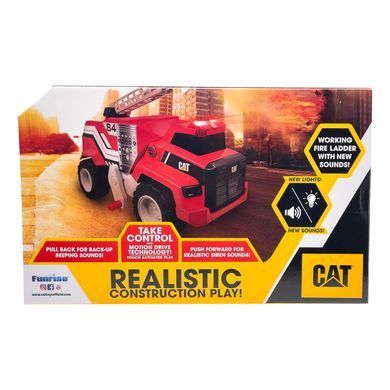 Пожарная машина CAT Power Haulers Funrise 57285 свет, звук