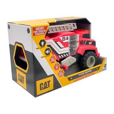 Пожарная машина CAT Power Haulers Funrise 57285 свет, звук