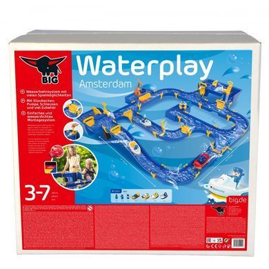 Великий ігровий набір Водний трек Амстердам BIG Waterplay Amsterdam 55112