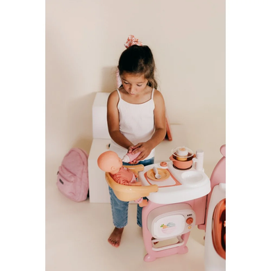Большой игровой центр Комната малыша Baby Nurse Smoby 7600220394 терракотовая пудра