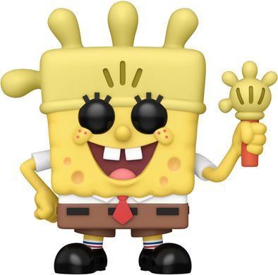 Уценка виниловая фигурка Губка Боп Квадратные Штаны Мир Перчаток SpongeBob SquarePants Glove World SpongeBob (#1671) Funko POP! Animation 75734