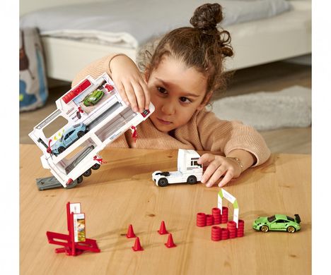 Игровой набор Трейлер MAN TGX Porsche Majorette 2053304