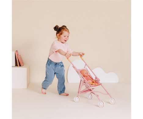 Складна коляска тростина для пупса Baby Nurse Pop Poussette Smoby 7600220408