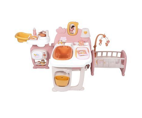 Большой игровой центр Комната малыша Baby Nurse Smoby 7600220394 терракотовая пудра