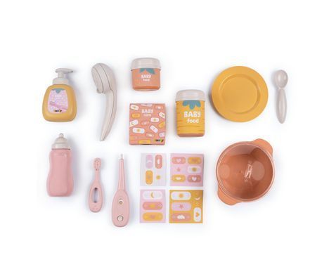 Большой игровой центр Комната малыша Baby Nurse Smoby 7600220394 терракотовая пудра