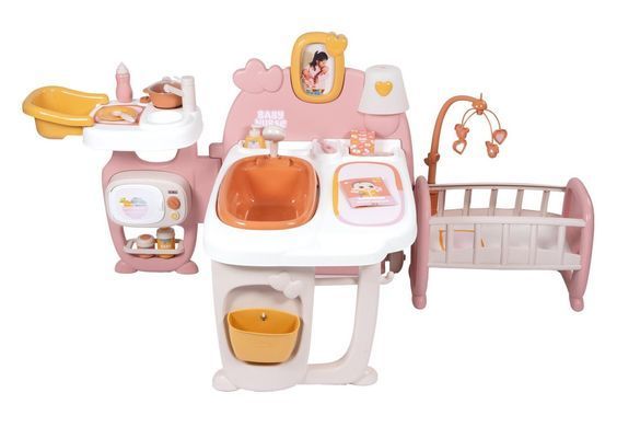 Большой игровой центр Комната малыша Baby Nurse Smoby 7600220394 терракотовая пудра