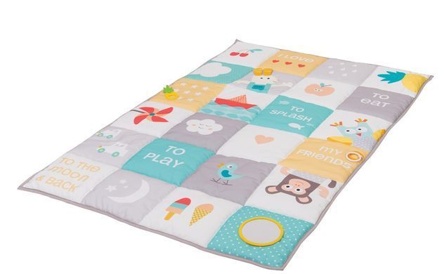 Великий розвиваючий килимок Мої Захоплення I Love Big Mat soft colors Taf Toys 12175 (100х150 см)