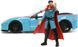 Металева машинка 1:24 Marvel 2006 Chevrolet Corvette Z06 з фігуркою Доктора Стренджа Jada 253225024
