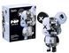 Конструктор JAKI Maker POP Magnet Bear серія Кіберпанк ведмедики Магнітний вайб JK6250-4 сірий