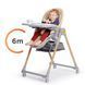 Стільчик для годування Lastree (2 в 1) Kinderkraft KHLAST00GRY0000 сірий