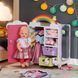 Ігровий набір Baby Born Гардероб з веселкою та качечкою Zapf Creation 836040 (світло, звук)
