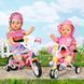Игрушечный трехколесный велосипед для куклы Baby Born Zapf Creation 834299