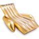 Надувной шезлонг Gold Lounge Intex 56803