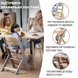 Стульчик для кормления Kinderkraft Enock Gray KKKENOCGRYF000