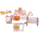 Большой игровой центр Комната малыша Baby Nurse Smoby 7600220394 терракотовая пудра