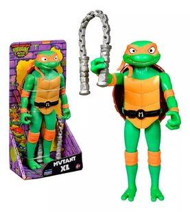 Уценка Игровая фигурка Мovie III Микеланджело (24см) Mutant XL Черепашка-ниндя TMNT Playmates 83223