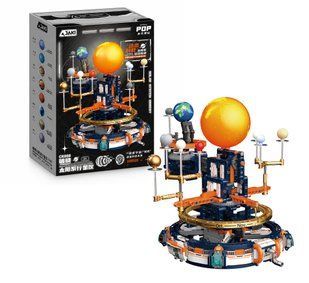 Конструктор JAKI Space POP Солнечная система Орбитариум CK008 LED