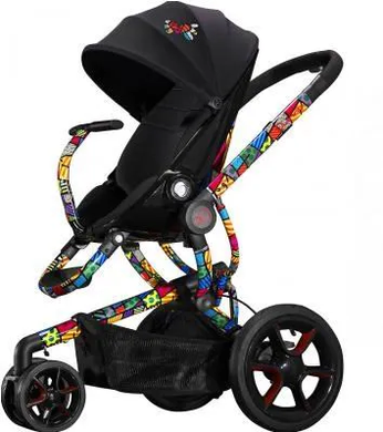 Коляска 2 в 1 Quinny Moodd Britto Black Devotion