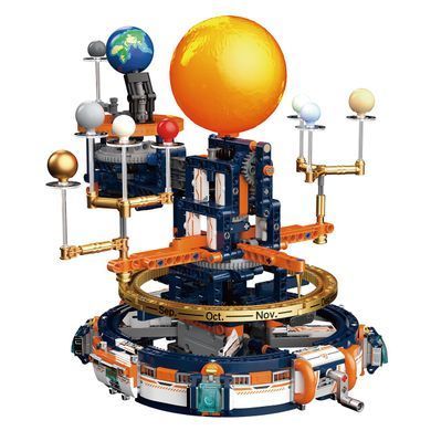 Конструктор JAKI Space POP Солнечная система Орбитариум CK008 LED