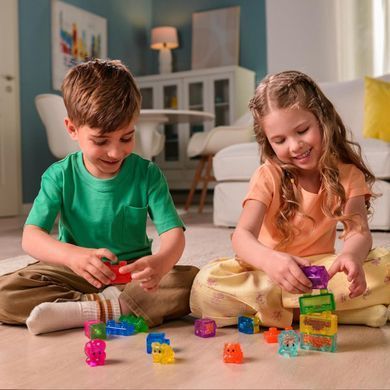 Сенсорный конструктор Jelly Blox в кейсе 2в1 Игровая площадка 934959