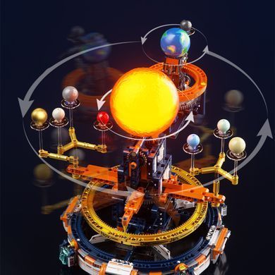 Конструктор JAKI Space POP Солнечная система Орбитариум CK008 LED