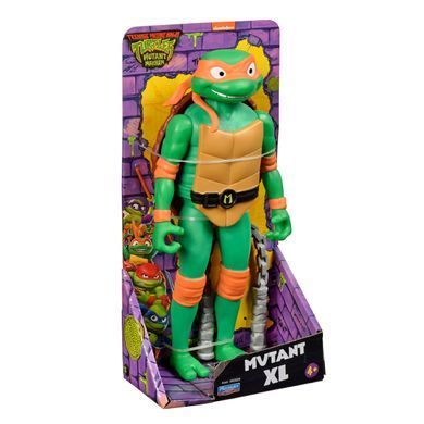 Уценка Игровая фигурка Мovie III Микеланджело (24см) Mutant XL Черепашка-ниндя TMNT Playmates 83223