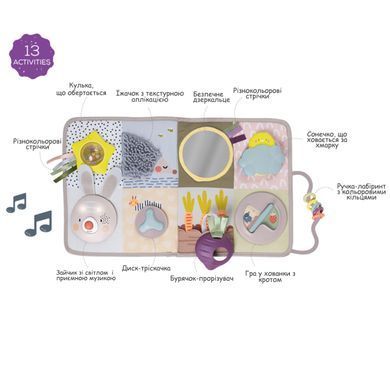 Уценка Развивающий центр для кроватки Developmental Activity Center Taf Toys 13115 с музыкой и светом