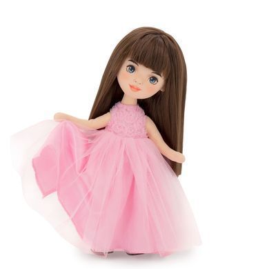 М'яка лялька Софі у рожевій сукні з трояндами Sweet Sisters Orange Toys SS03-03 (32 см)