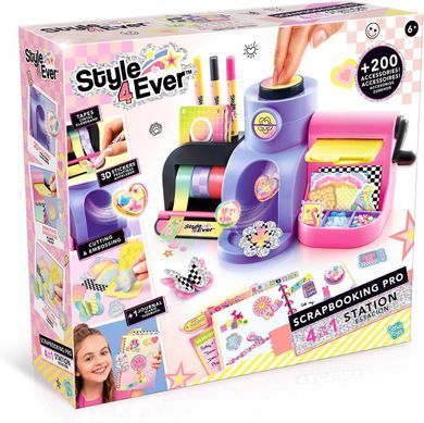 Набор для творчества станция для скрапбукинга 3в1 Style 4 Ever Scrapbooking Station Canal Toys OFG375