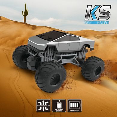 Полноприводный вездеход на радиоуправлении Cyber ​​Ride Bigfoot Off-road (2,4 GHz, 1/14) KS Drive SL-8362ARHG