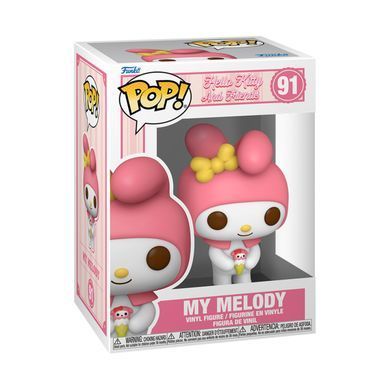 Вінілова фігурка Hello Kitty and Friends My Melody Моя Мелоді з морозивом (91) Funko POP! 80316