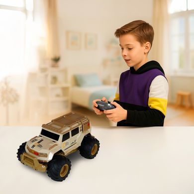 Всюдихід амфібія на радіокеруванні Amphibious 4WD Mountain Car (1:14, 2.4 GHz) KS Drive SL-8018ARH світло, звук