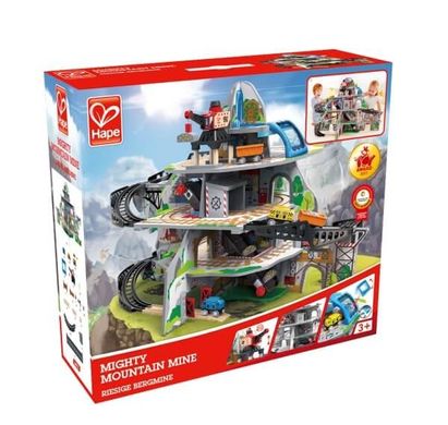 Игрушечная деревянная железная дорога Mighty Mountain Mine Hape E3753