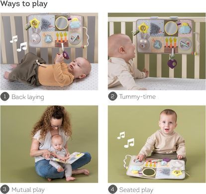 Уценка Развивающий центр для кроватки Developmental Activity Center Taf Toys 13115 с музыкой и светом