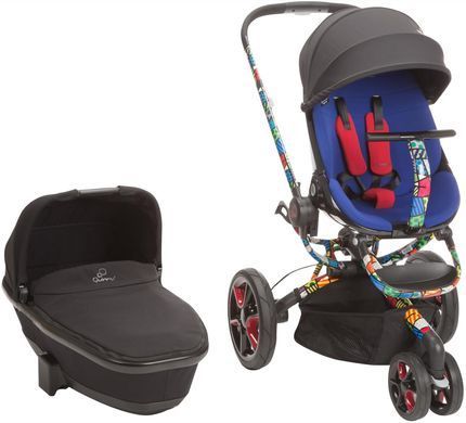 Коляска 2 в 1 Quinny Moodd Britto Black Devotion